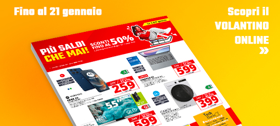 Comet - Volantino "Più Saldi che Mai!"